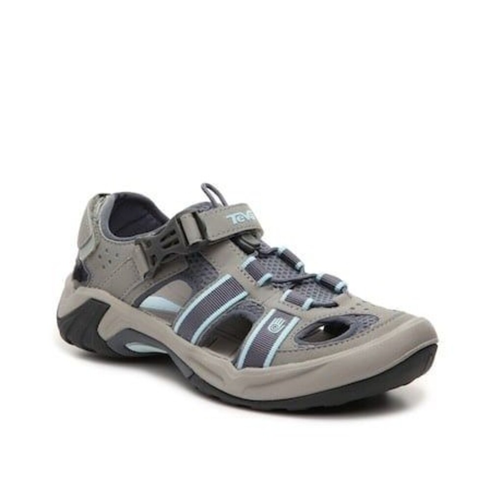 Teva Omnium Sport Waterproof Faux Leather Cushioned Anatomic Footbed Sandal 6